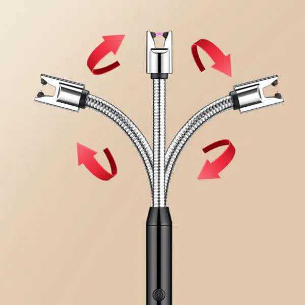 Briquet allume-gaz électronique USB rechargeable