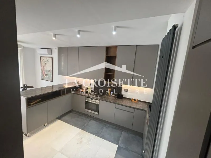 Duplex s3 meublé avec piscine à Gammarth MDL0697