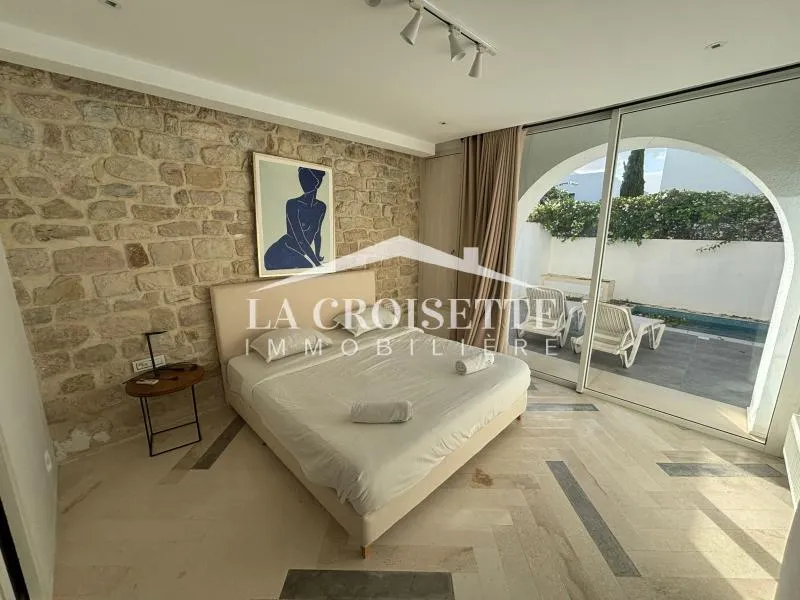 Duplex s3 meublé avec piscine à Gammarth MDL0697