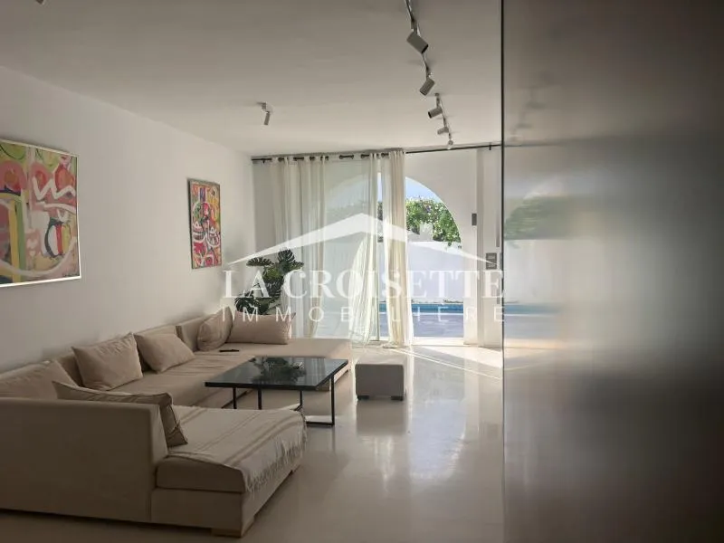 Duplex s3 meublé avec piscine à Gammarth MDL0697