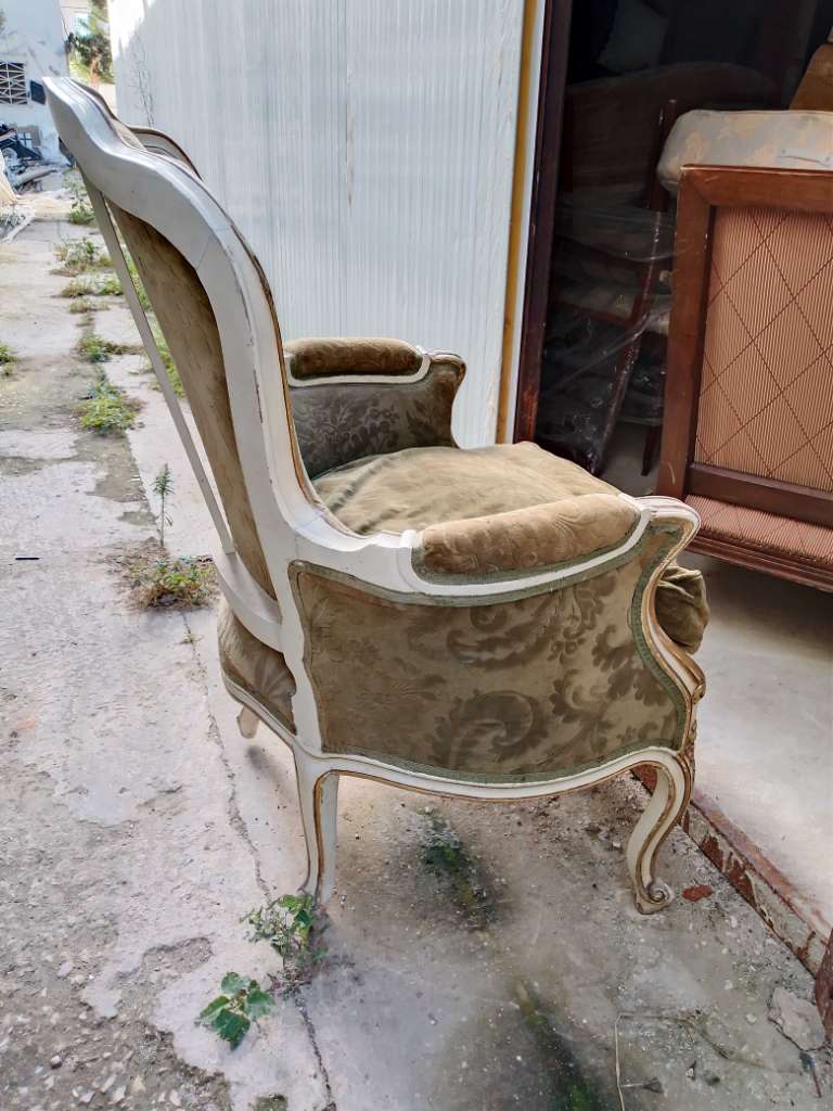 Fauteuil en vrai bois 