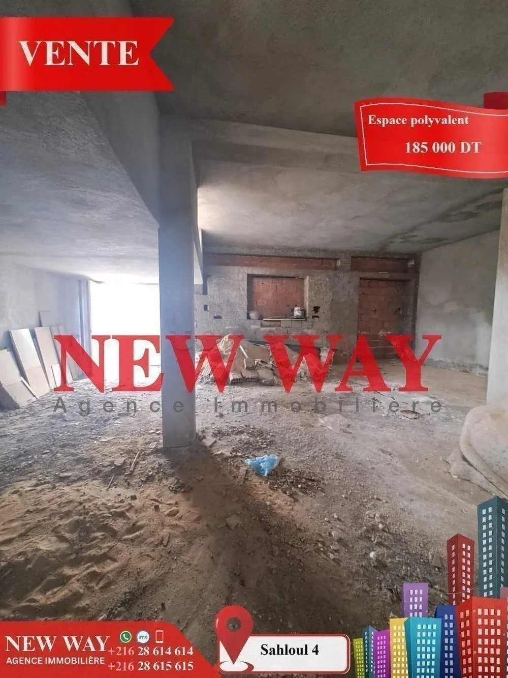 Espace polyvalent à Sahloul 4