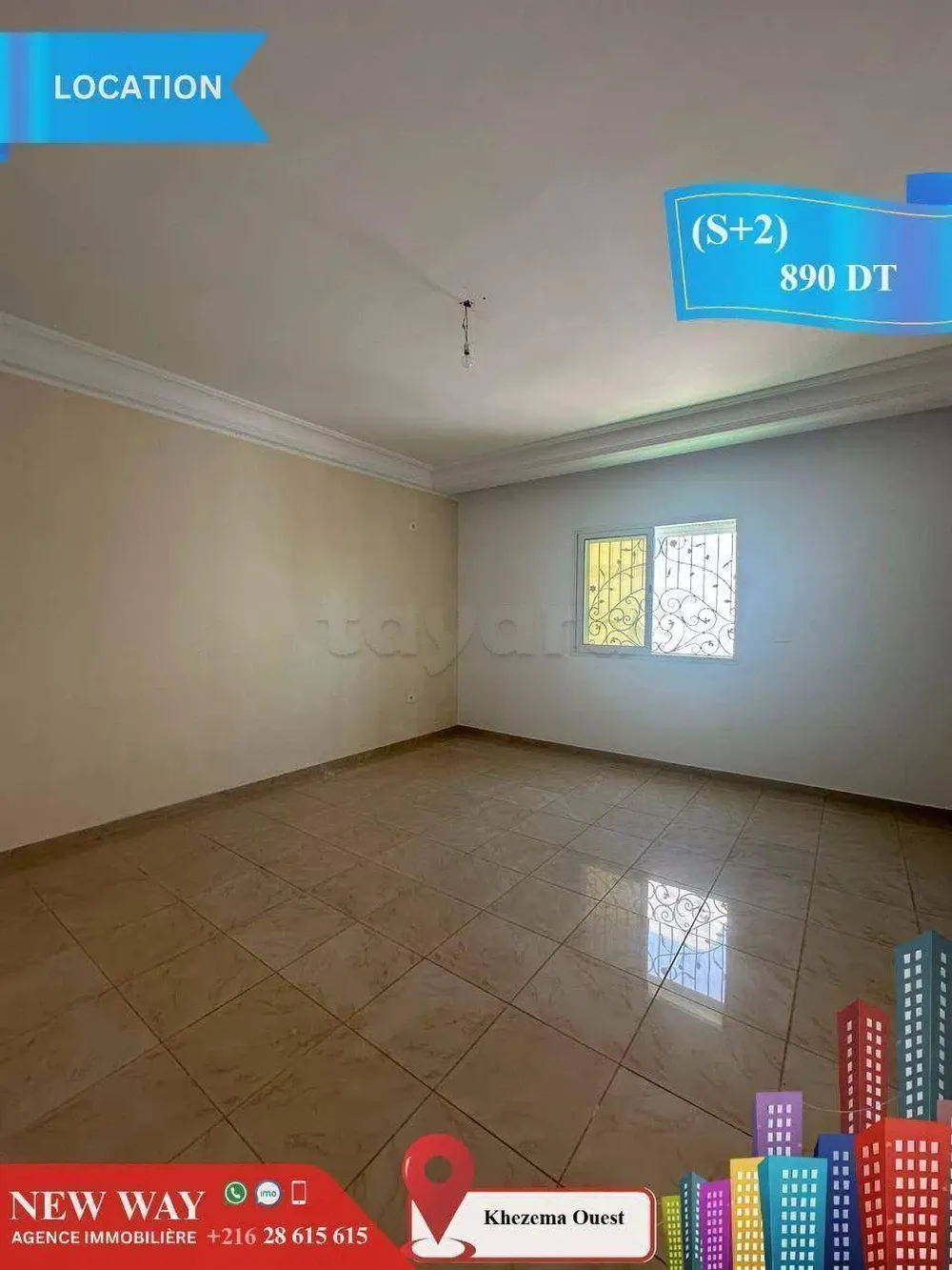 (S+2) à Khezema Ouest