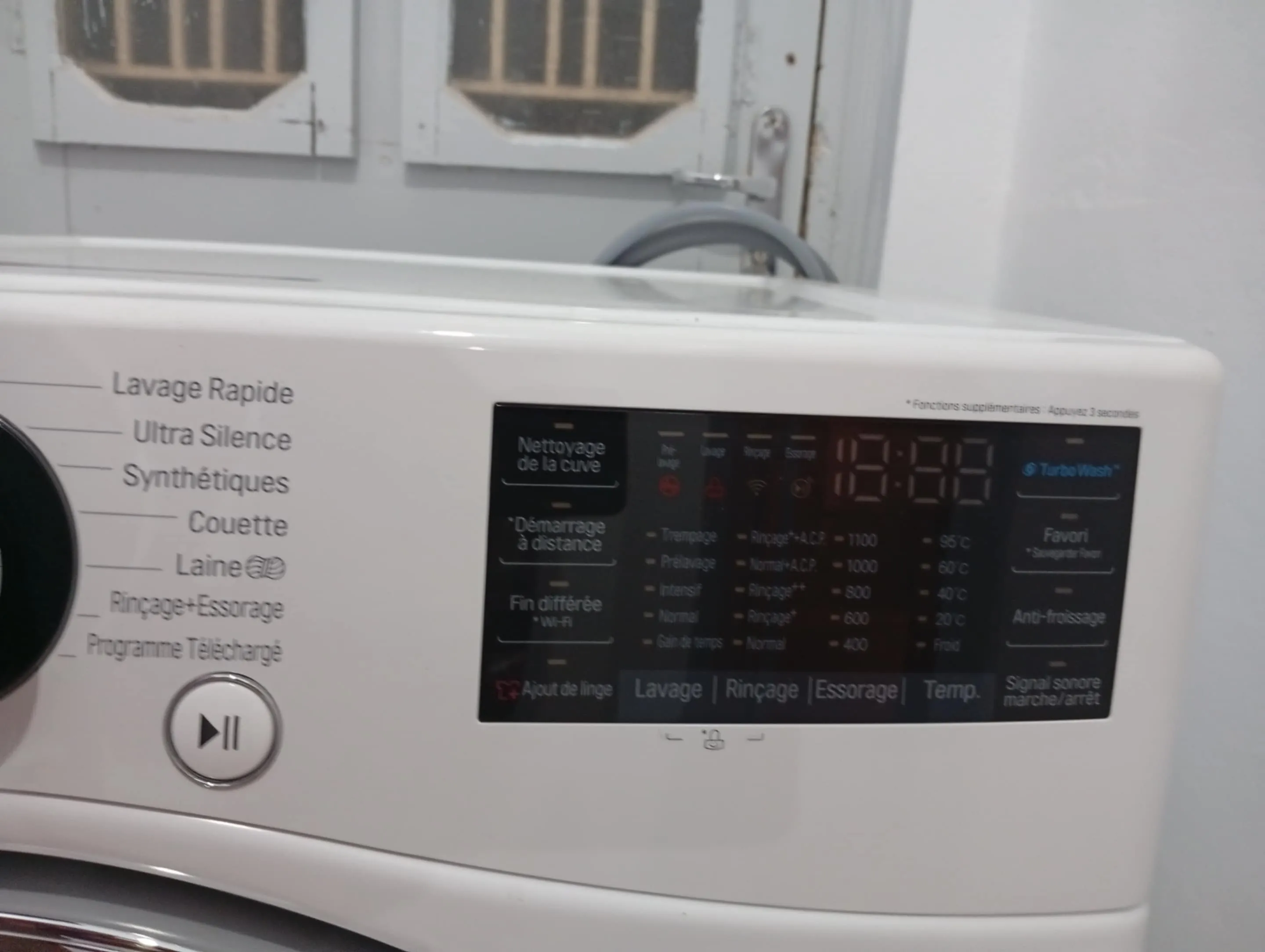machine à laver LG 15kg