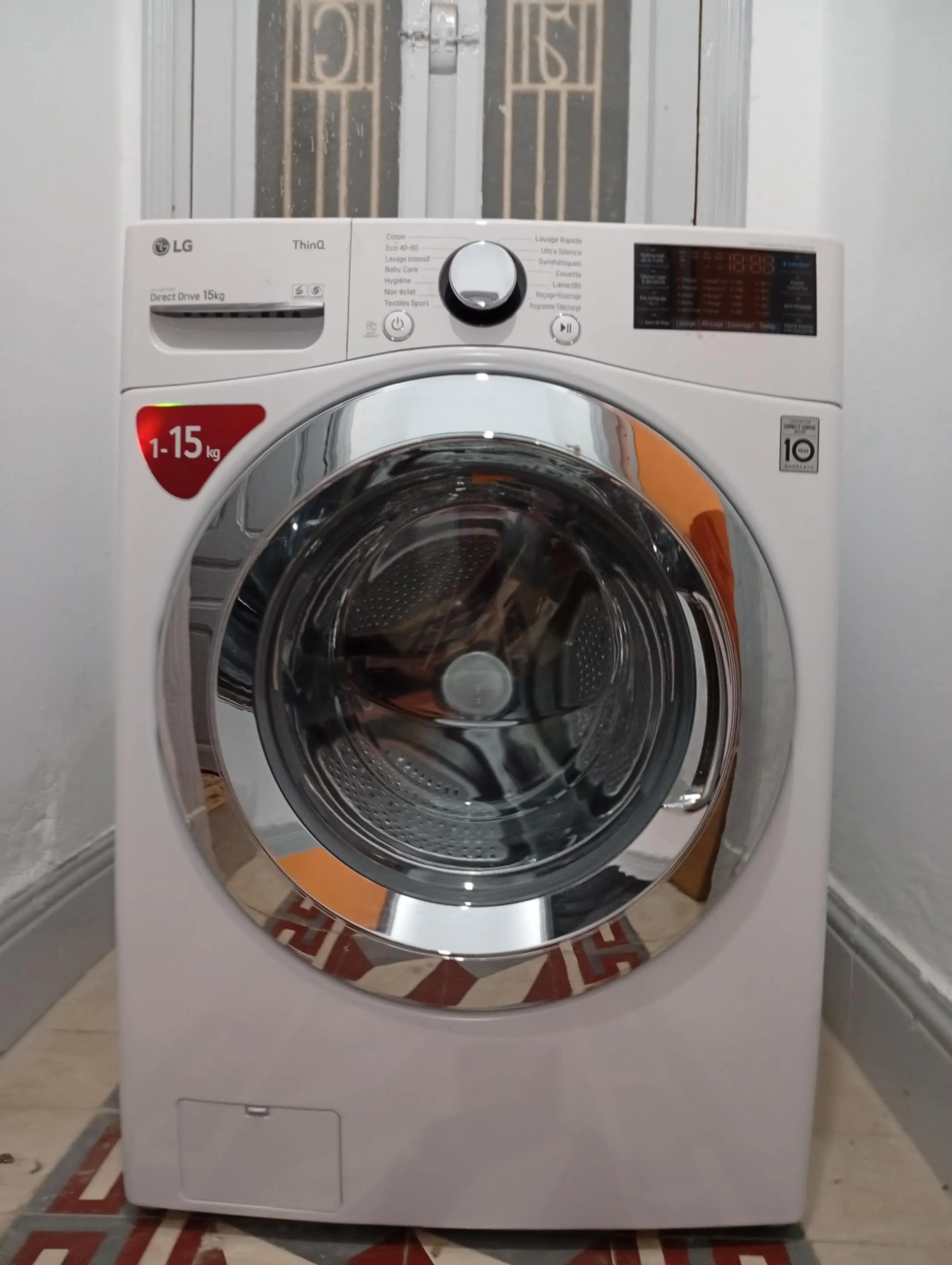 machine à laver LG 15kg
