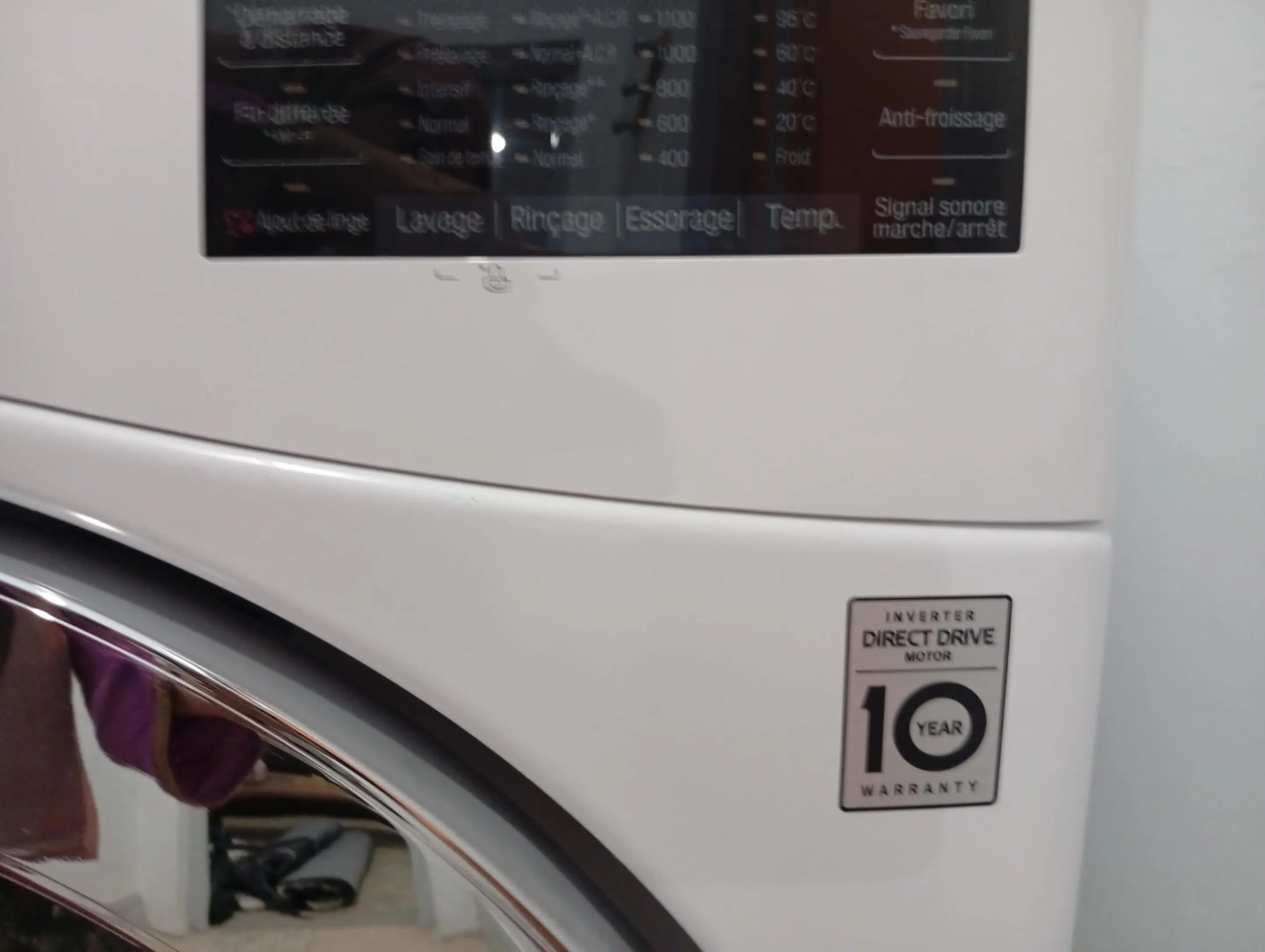 machine à laver LG 15kg