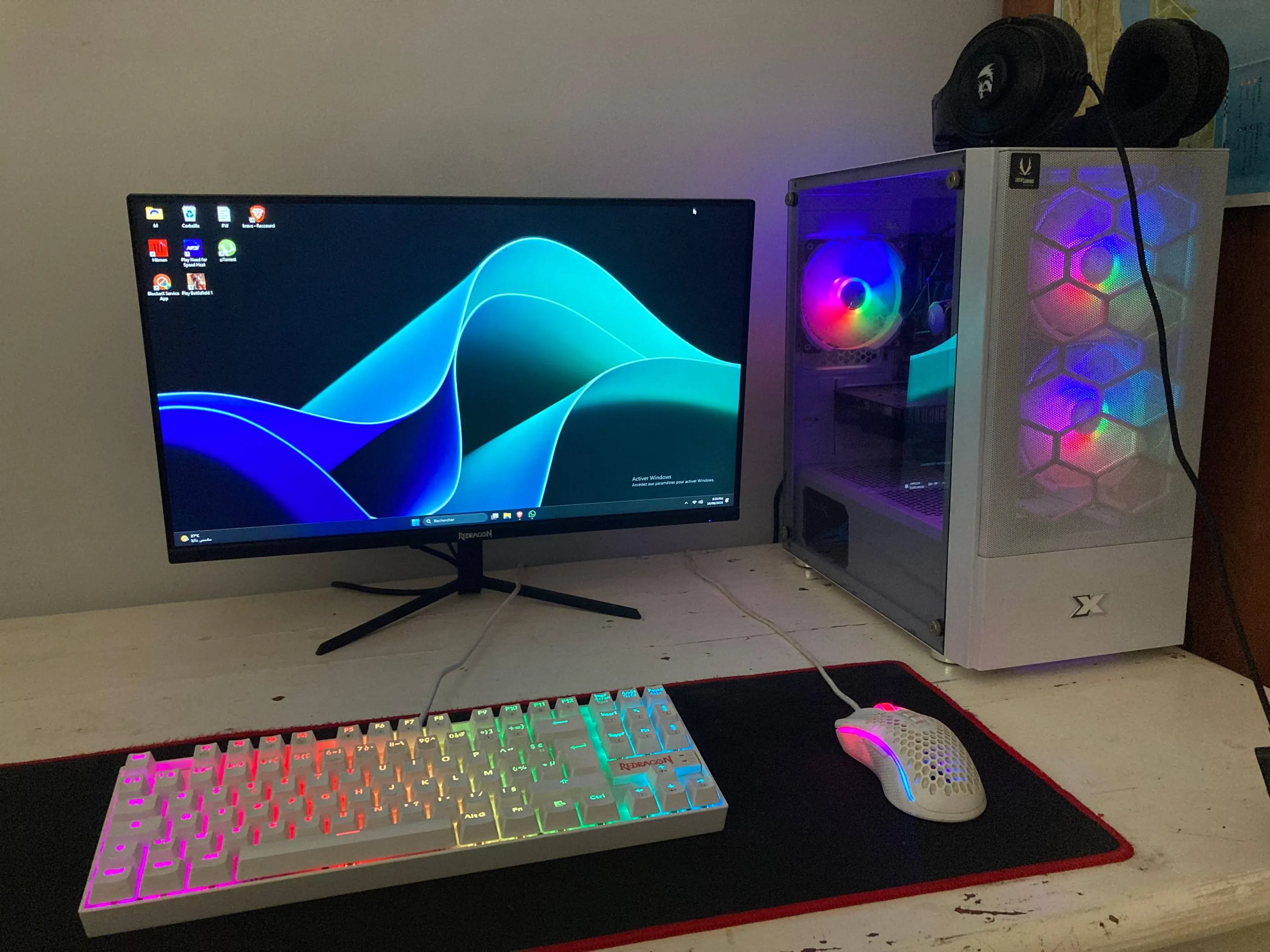 Full gaming setup