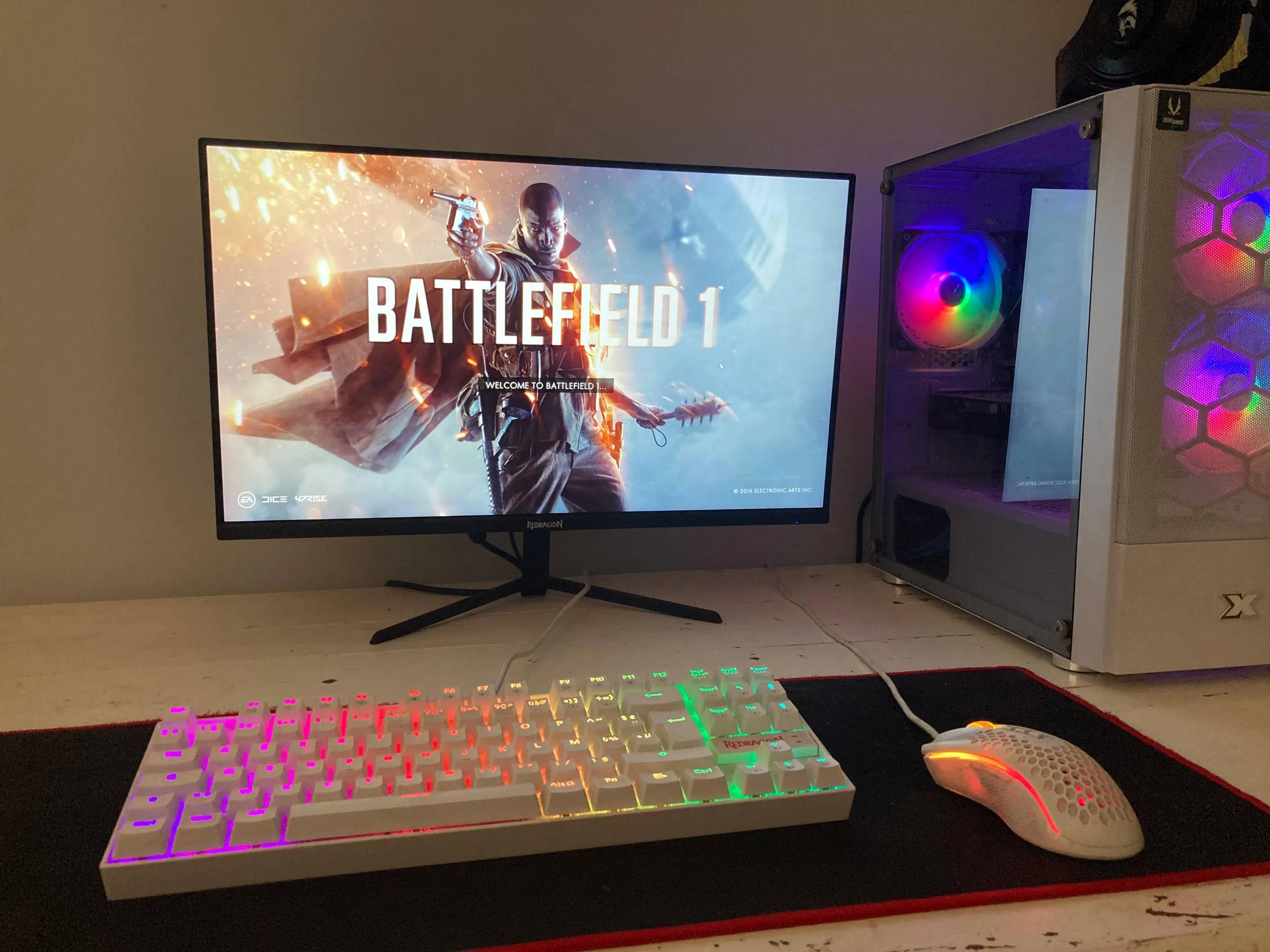 Full gaming setup