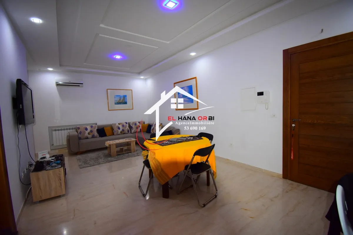 à louer pour location scolaire app s+1 au rdc proche hôpital taher sfar 