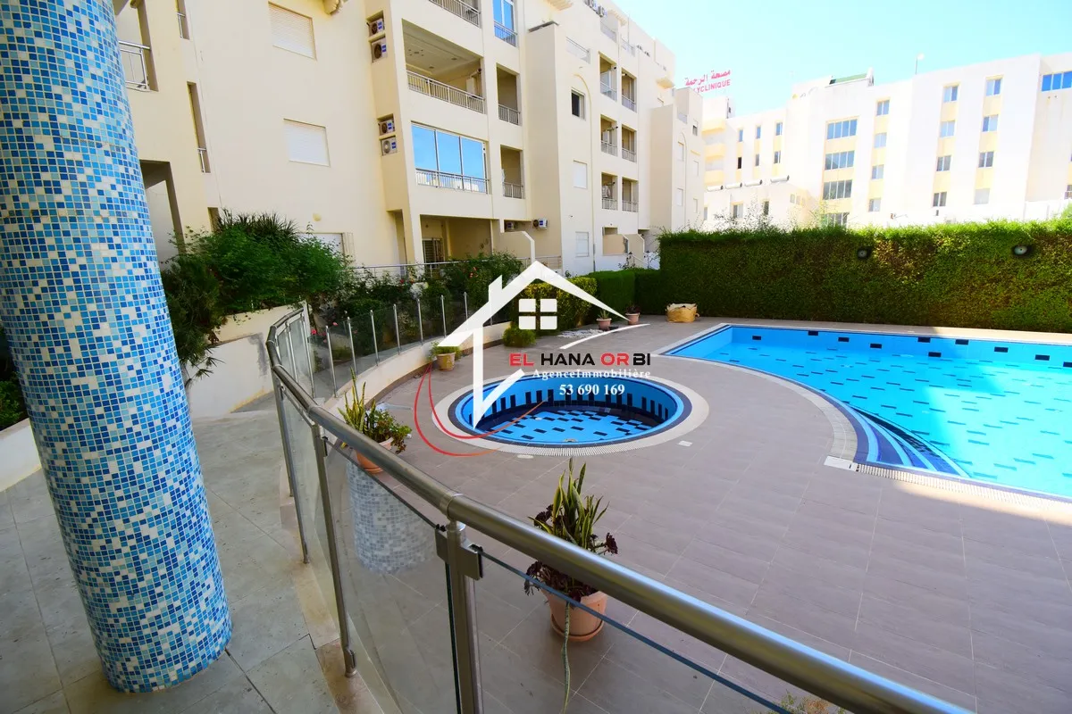 à louer pour location scolaire app s+1 au rdc proche hôpital taher sfar 