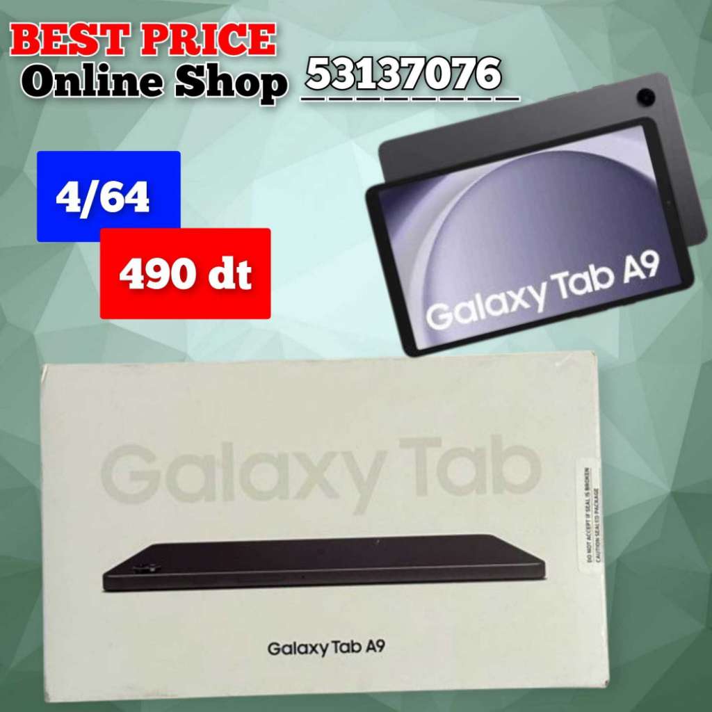 Galaxy Tab 9 4G 8.7" 4/64 Neuf paquet fermé#Validé