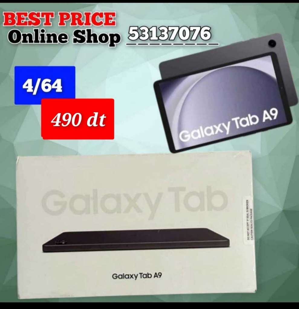 Galaxy Tab 9 4G 8.7" 4/64 Neuf paquet fermé#Validé
