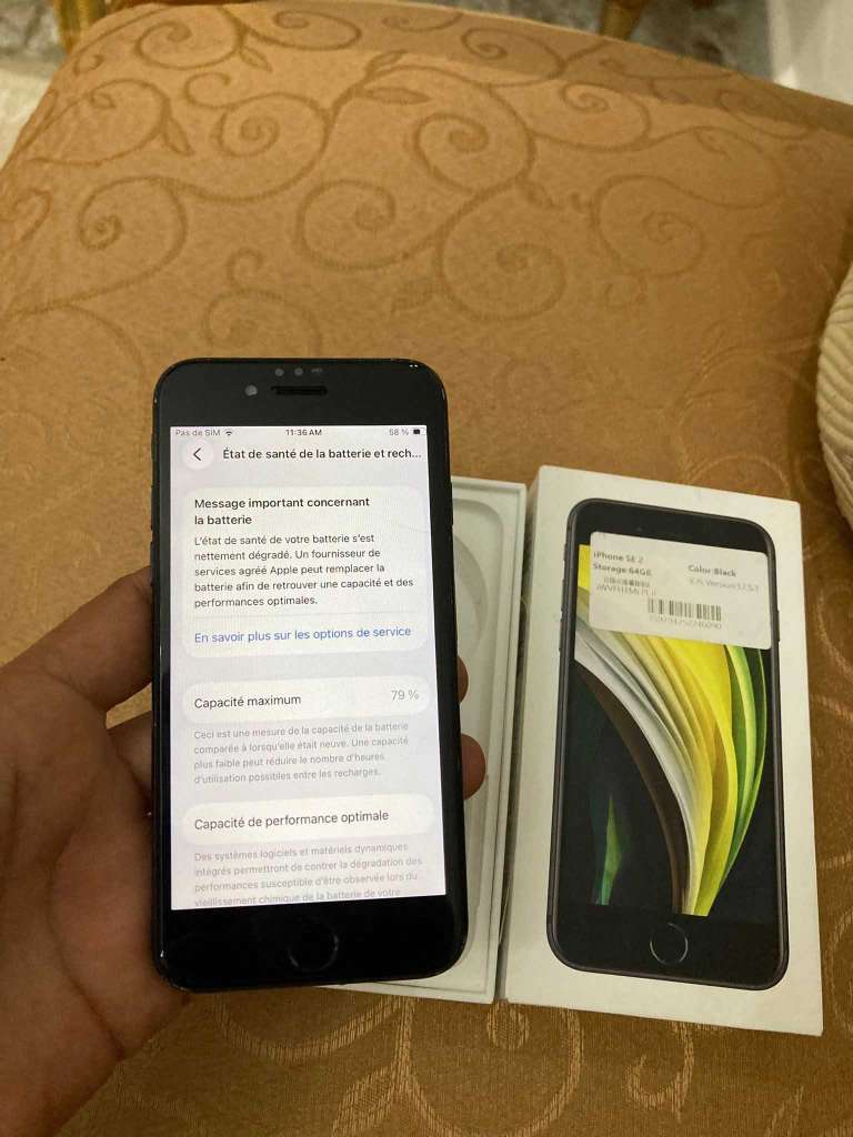 Iphone se 2020 jamais reparé