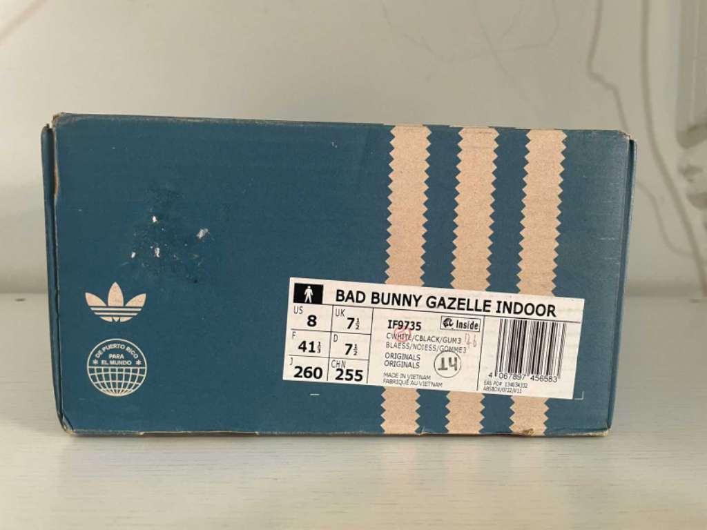 Chaussures Adidas Bad Bunny Gazelle Indoor
