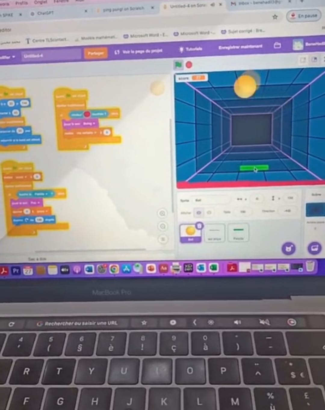 Études Particulières en Programmation & Robotique