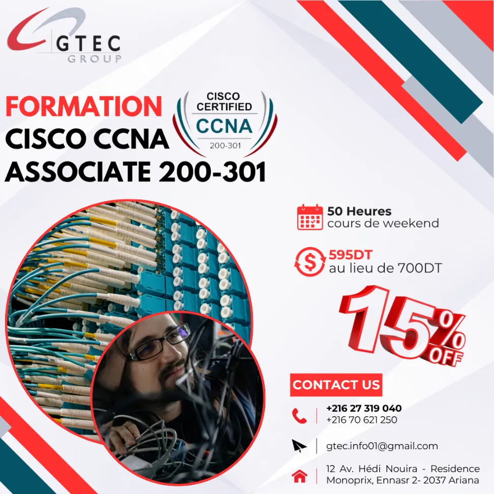Formation Administration réseaux CISCO CCNA Associate