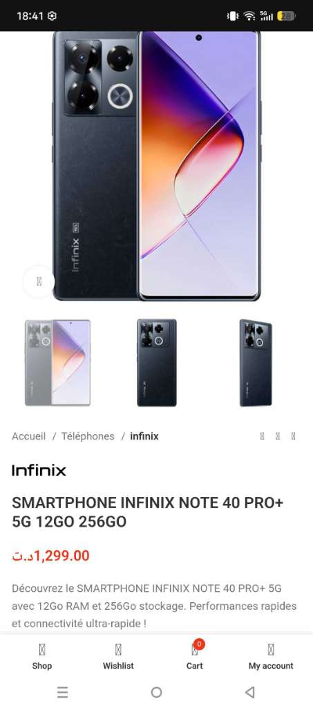 Infinix note 40 pro plus