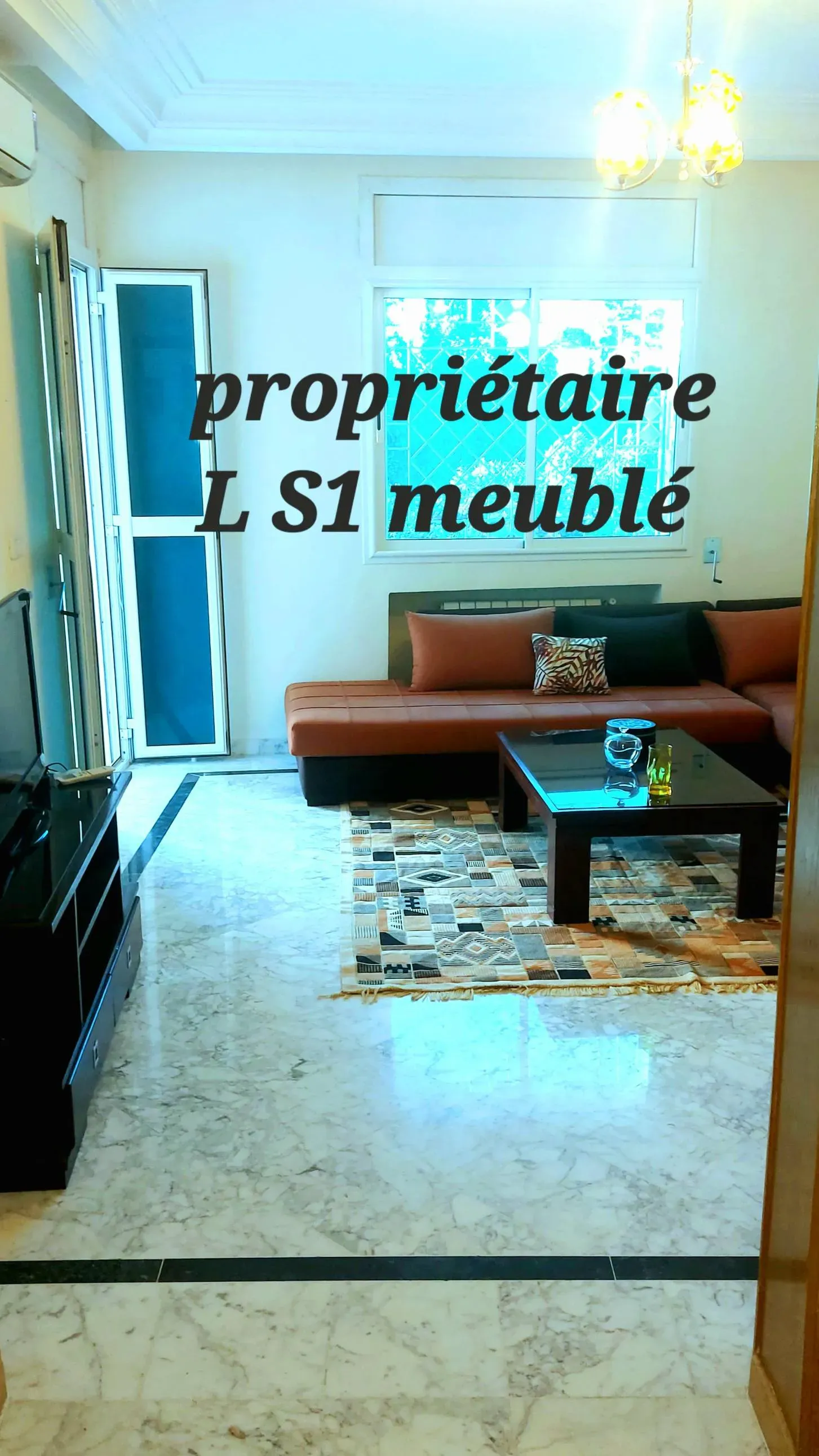 S1 meublé Ennasr2 haut standing pour étranger