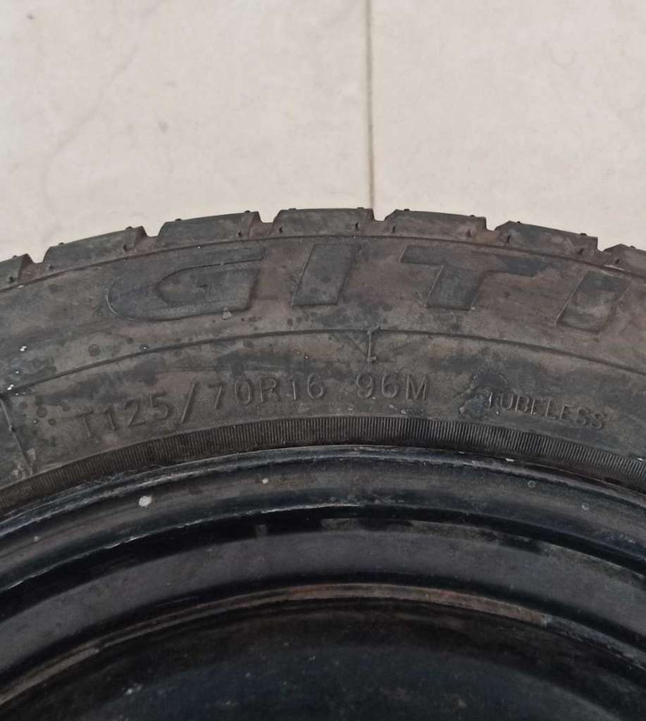 Roue de secours galette neuf