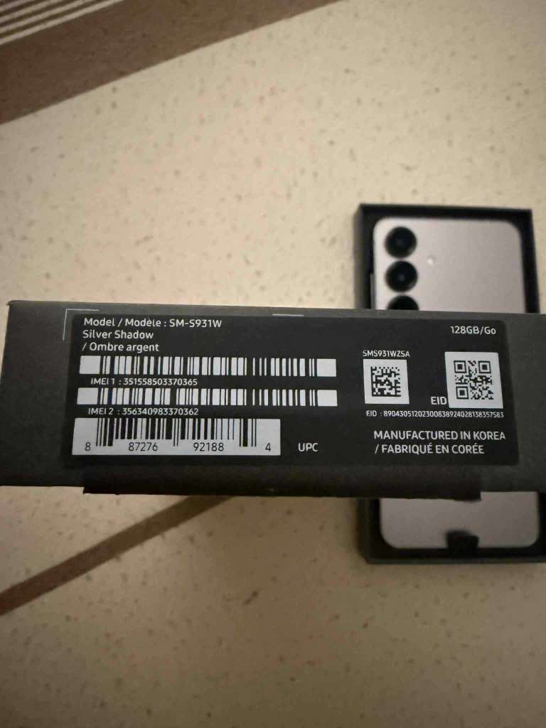 Samsung S25 importé du Canada