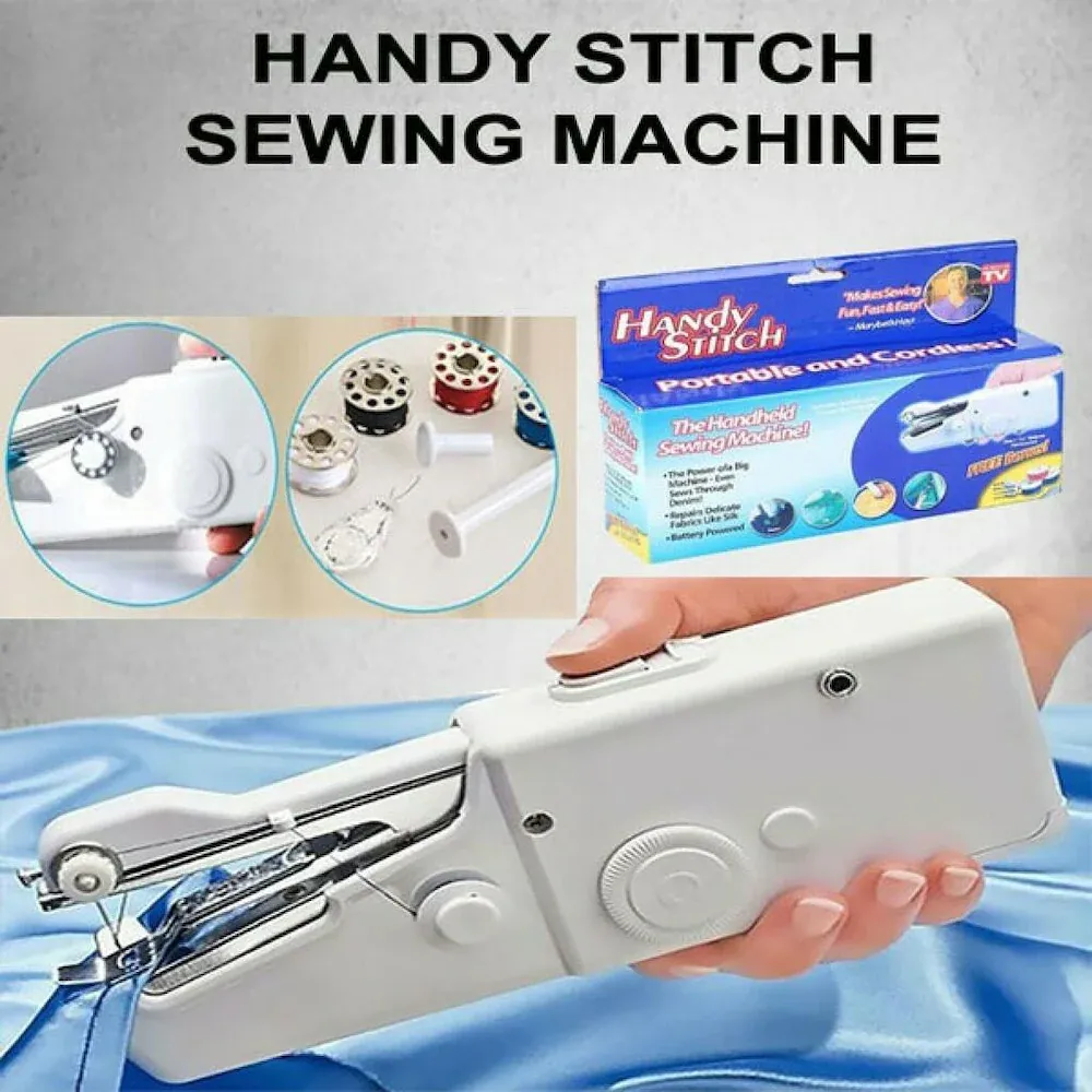Mini Machine à Coudre Portable Handy Stitch – Sans Fil & Facile à Utiliser