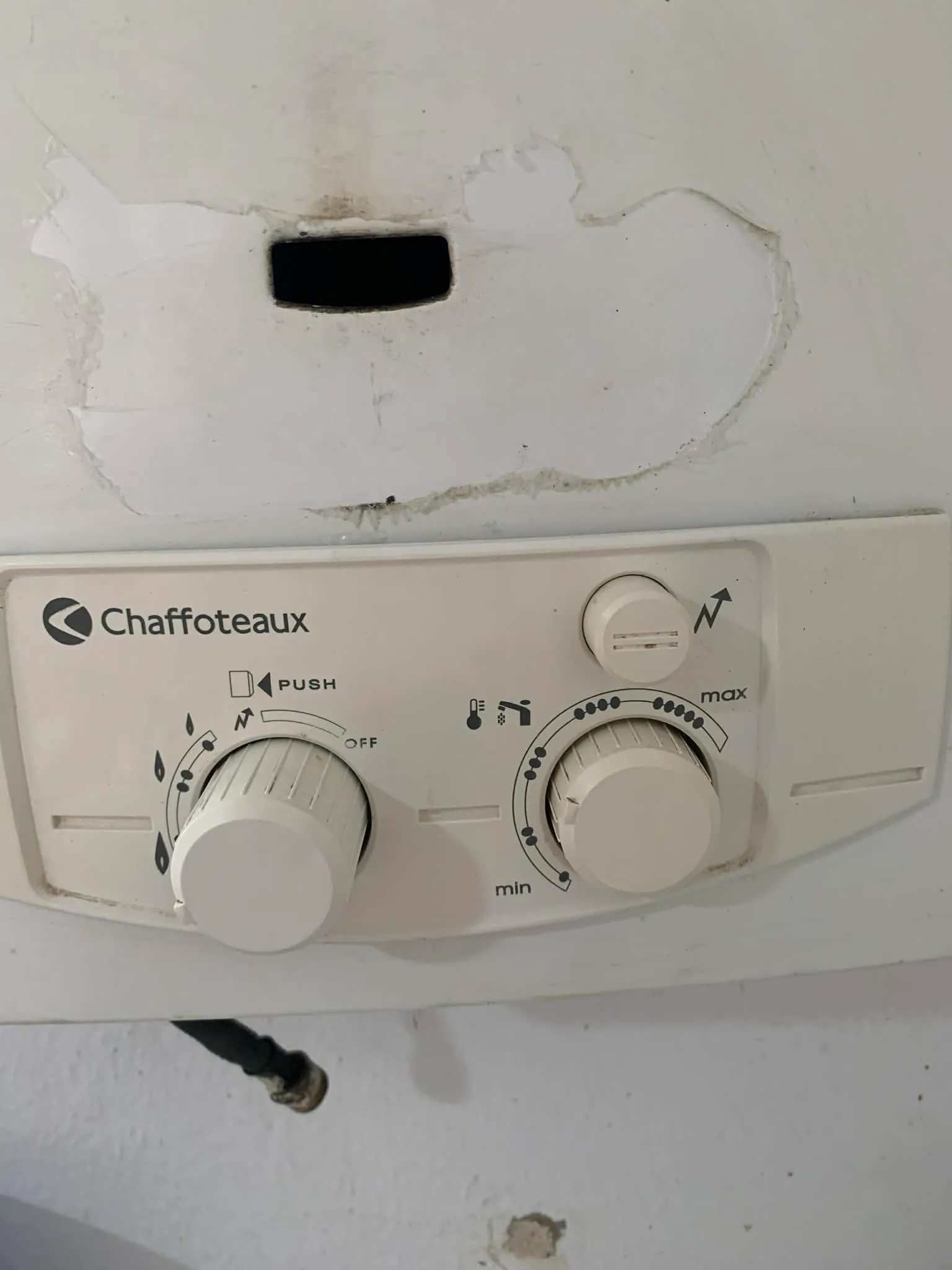  chauffe bain chaffoteaux 10 litres gaz naturel