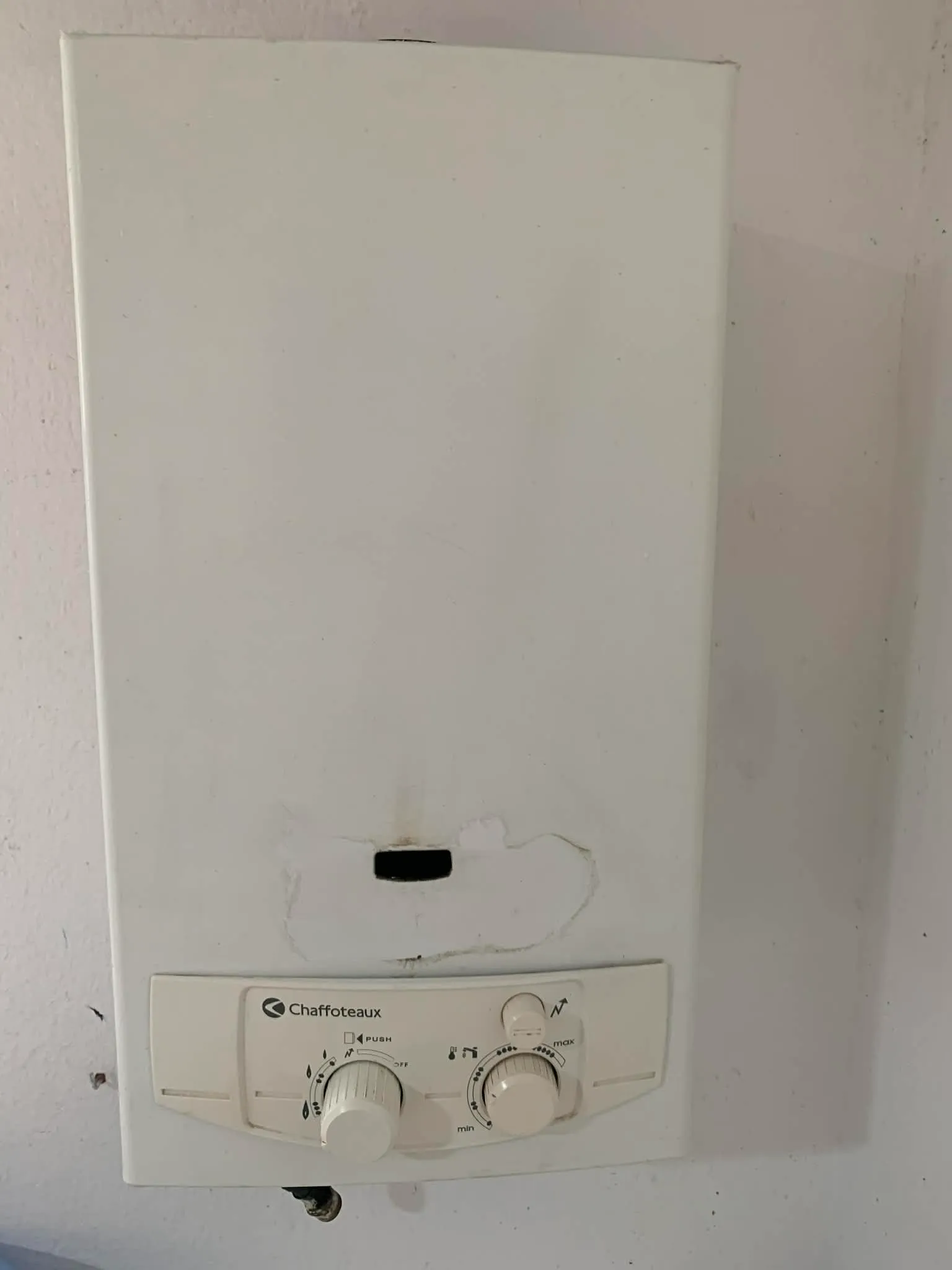  chauffe bain chaffoteaux 10 litres gaz naturel