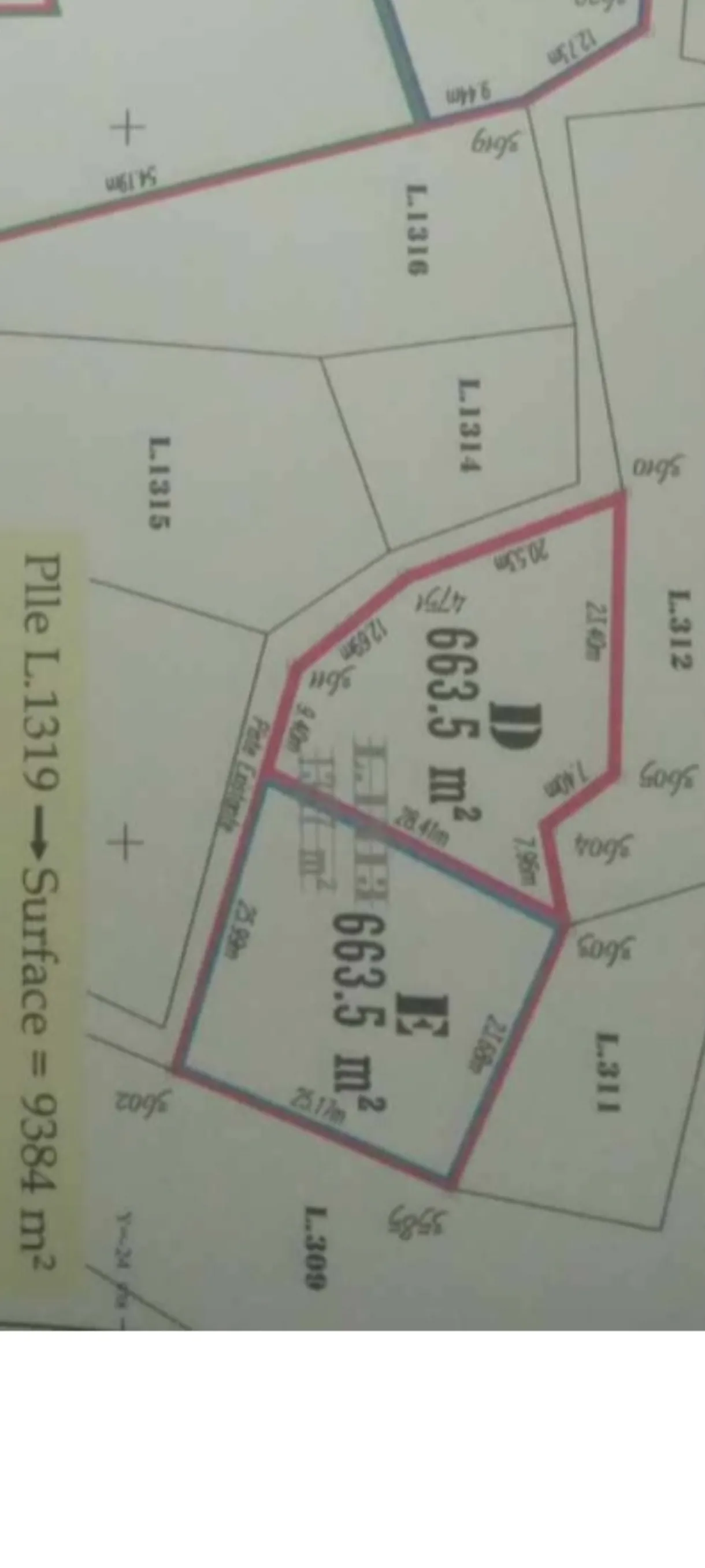 أرض فلاحية للبيع رفراف (صونين)