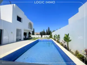 Villa S+4 a menchar 2 – Hammamet 