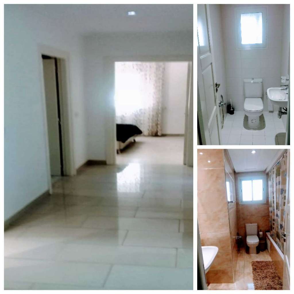 Particulier L Apt S4 meublé Neuf Cité Palmeraies l'aouina 