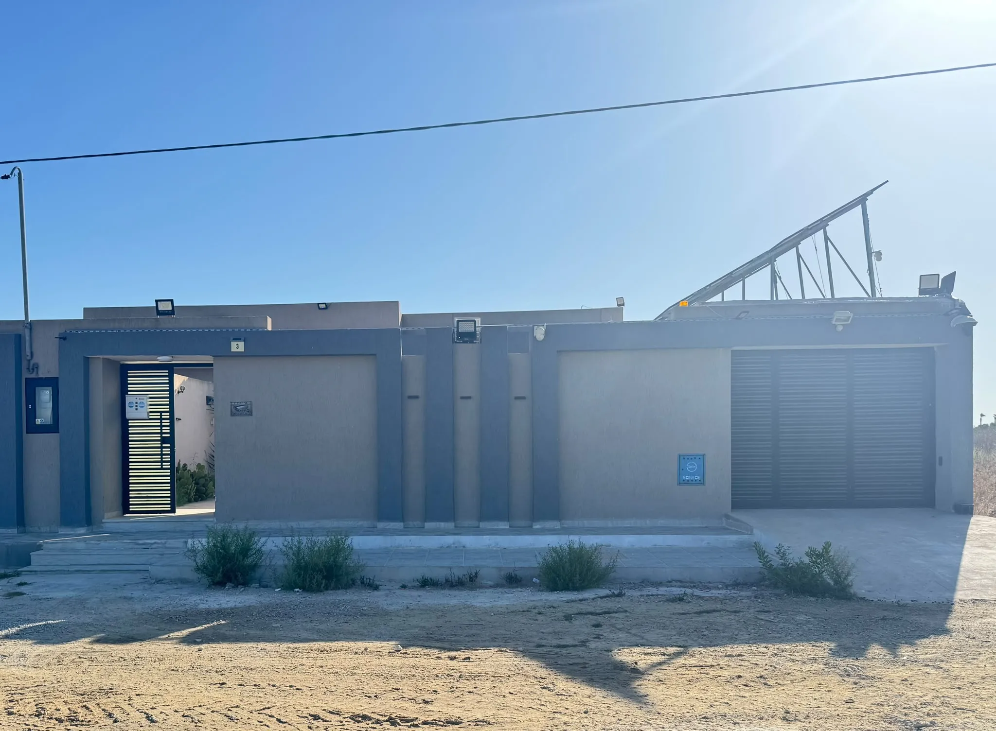Une magnifique villa avec piscine