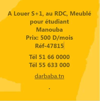 studio meublé