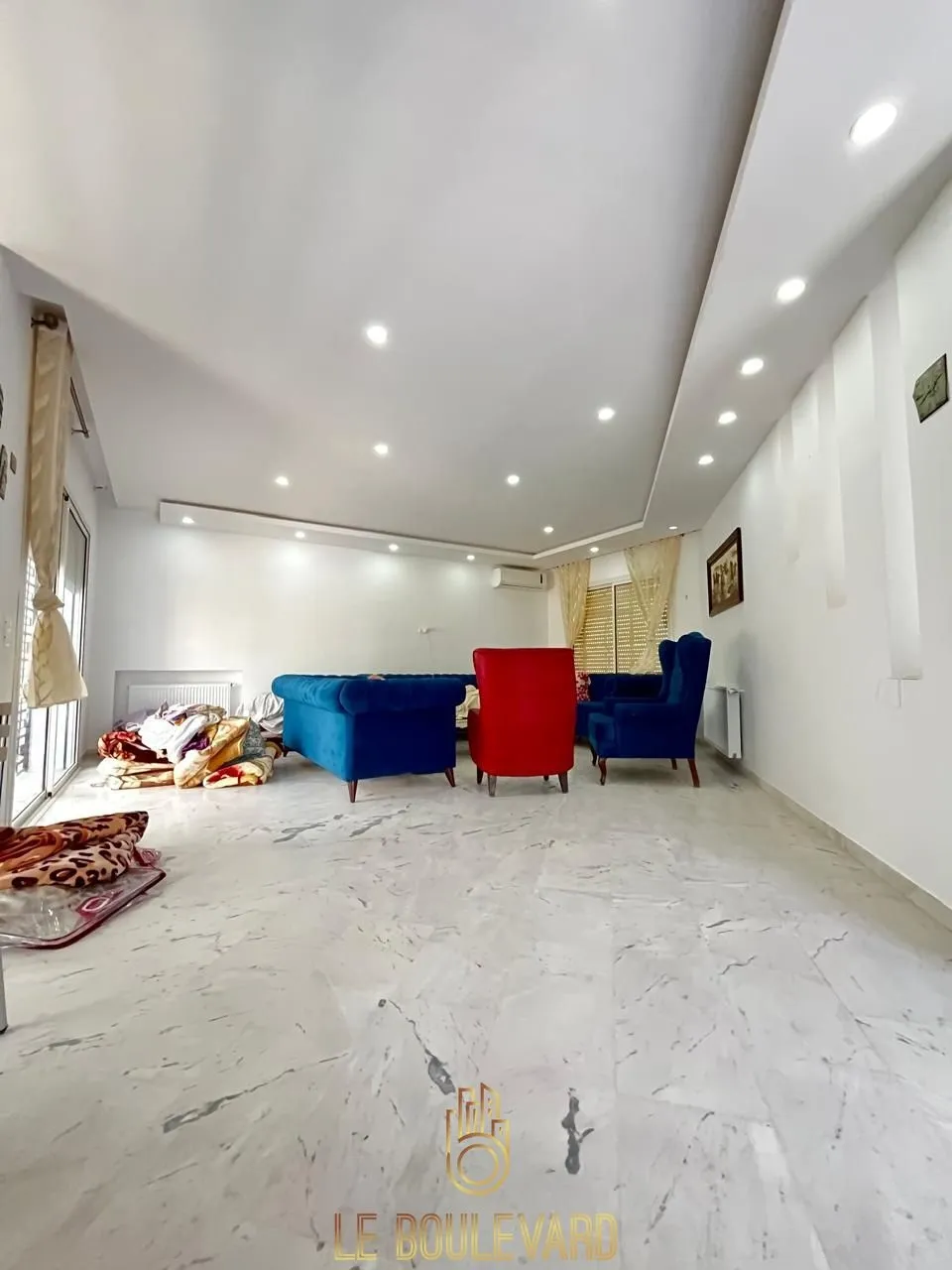 Location Estivale : Villa Duplex S+4 Haut Standing Avec Piscine Ă Hammamet Nord