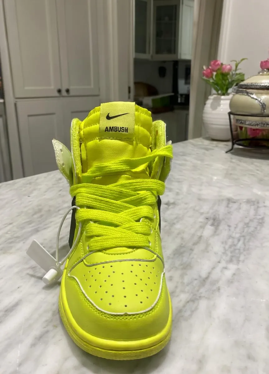 Nike Dunk High x AMBUSH pour enfants Pointure EUR35