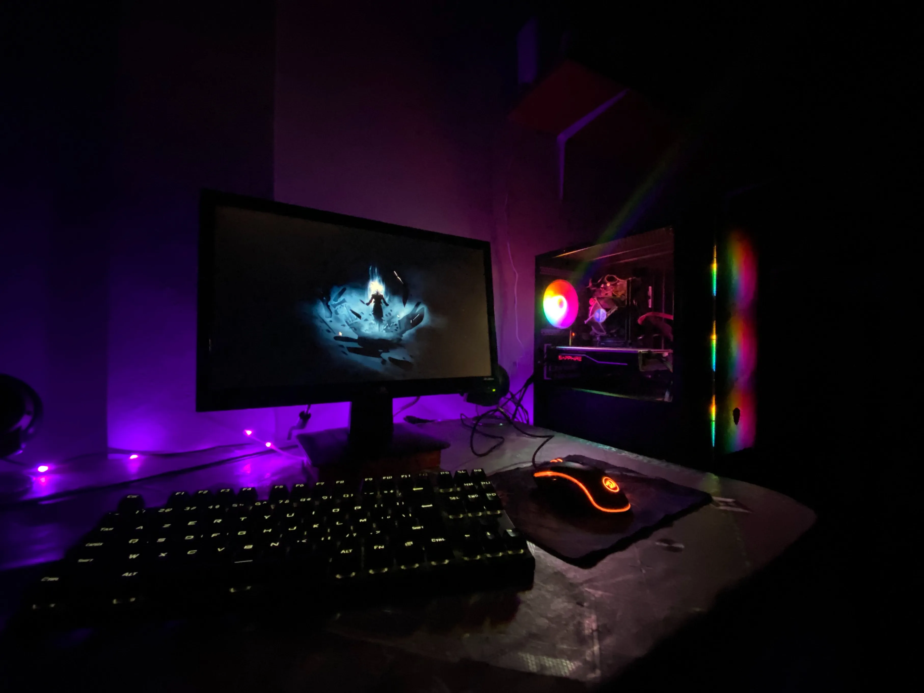 Full Setup Gaming Pc \ MAG FORGE M100A