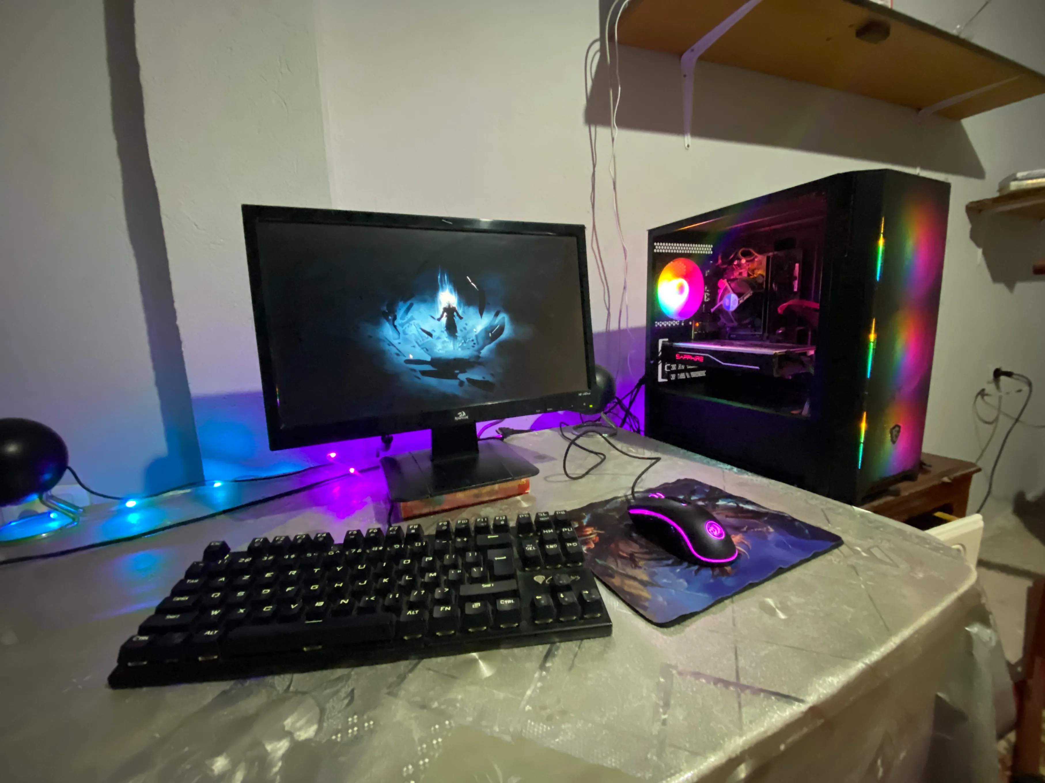 Full Setup Gaming Pc \ MAG FORGE M100A