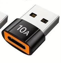 Adaptateur USB 3.0 vers Type C 12A LED OTG USB C mâle vers USB A femelle