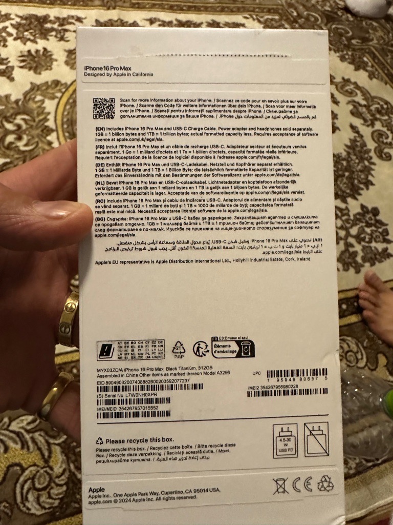 Imitation iPhone 16 pro max 512