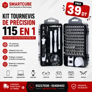  Kit Tournevis de Précision 115 en 1 