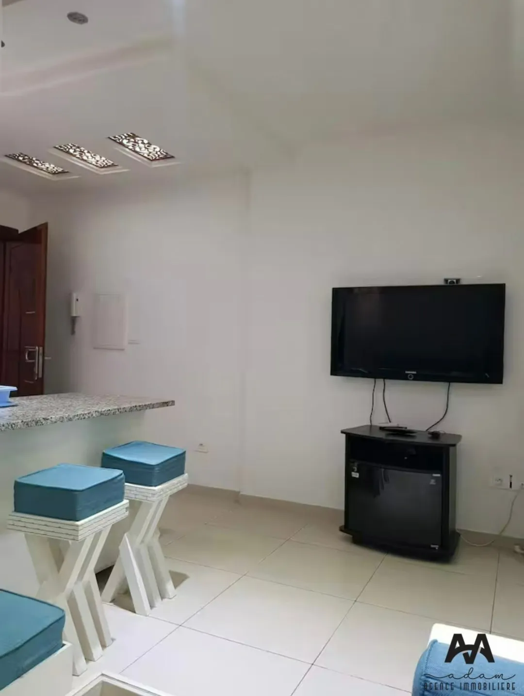 Appartement meublé S+1 – 1er étage d’une villa à Nabeul