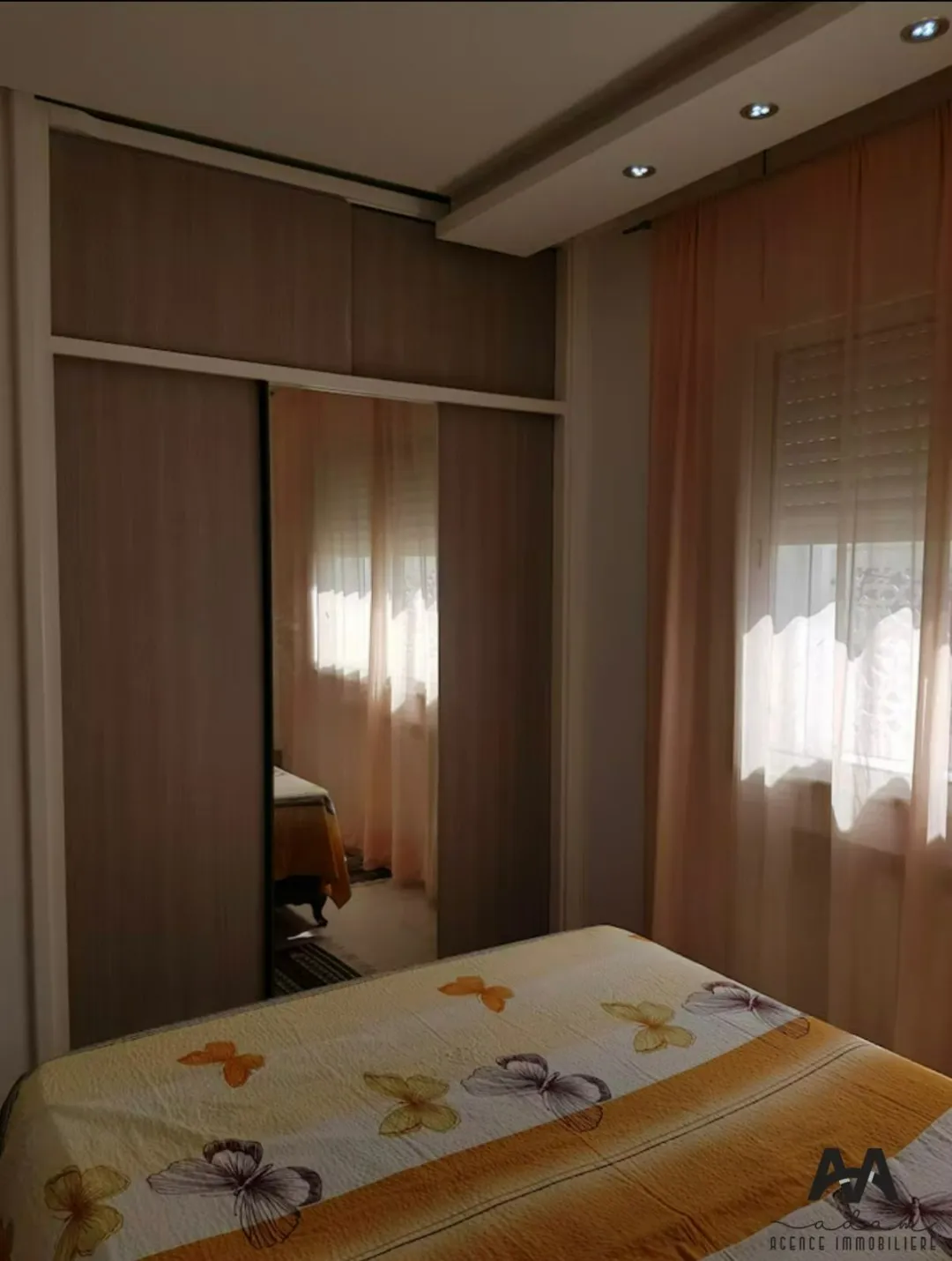 Appartement meublé S+1 – 1er étage d’une villa à Nabeul