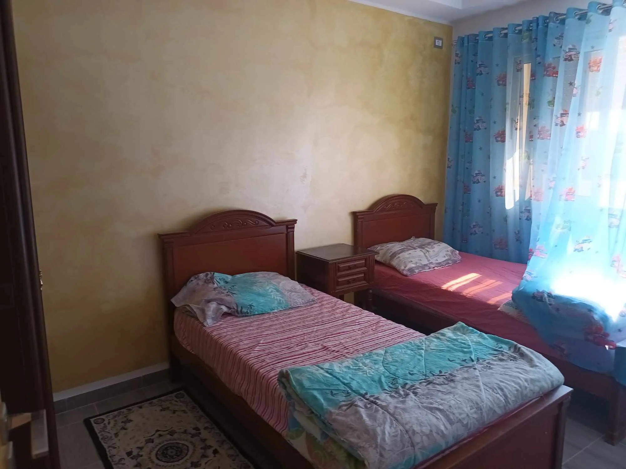 étage de villa haut standing meublé situé au début de la Corniche Bizerte.