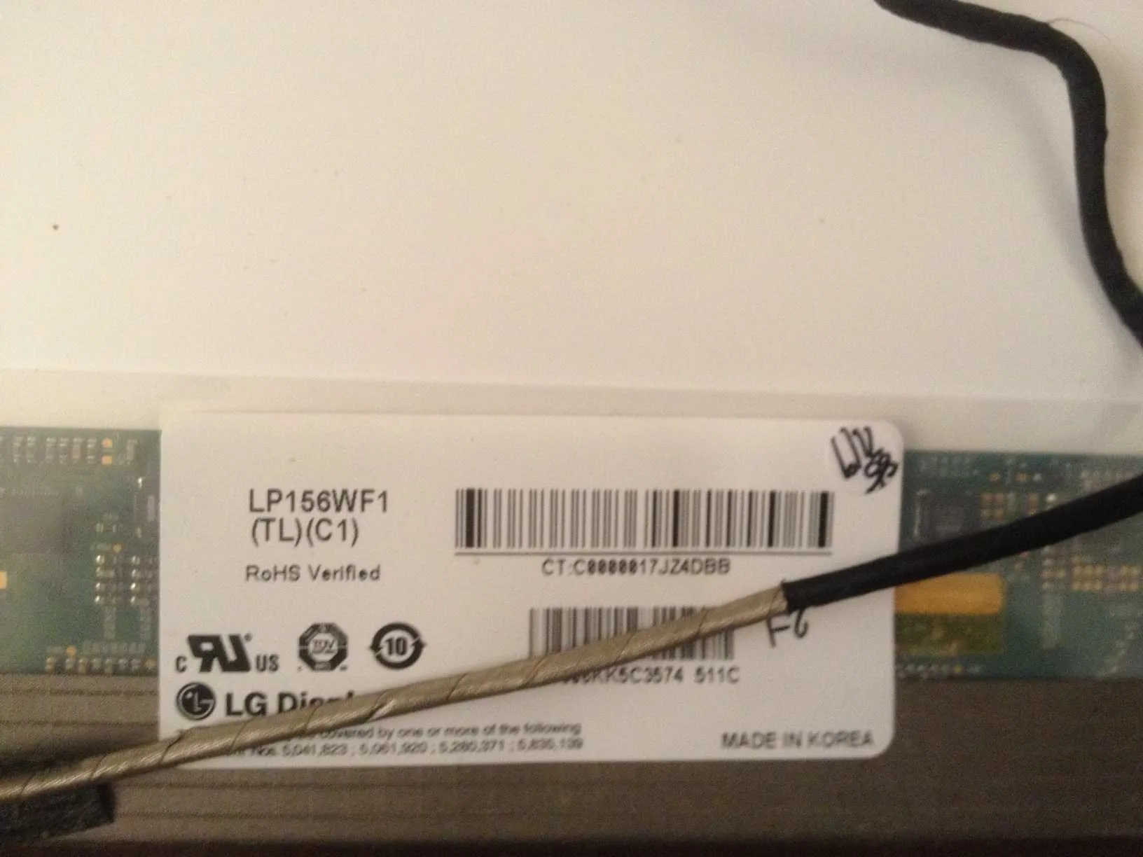 Écran LED {LP156WF1} de remplacement pour ordinateur portable Sony Vaio PCG-71211W 15,6"