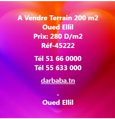 terrain a vendre