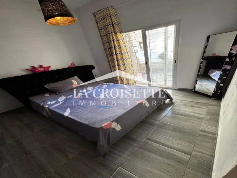 Etage de villa s2 meublé au Kram ZEL0554