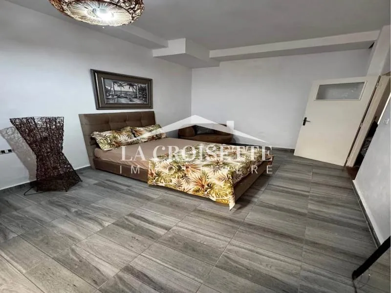 Etage de villa s2 meublé au Kram ZEL0554