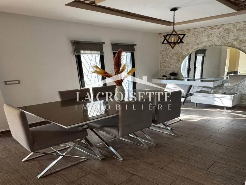 Etage de villa s2 meublé au Kram ZEL0554
