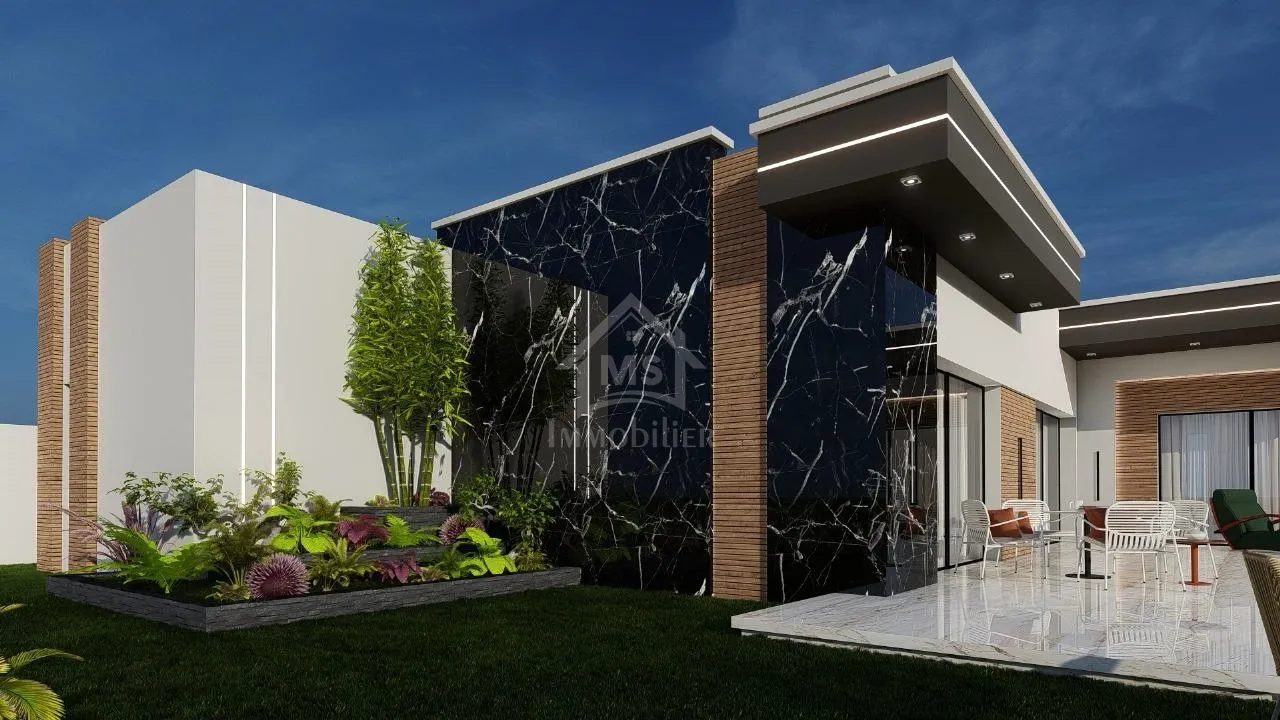 Villa encours de construction à Hammamet Sud à vendre 51355351