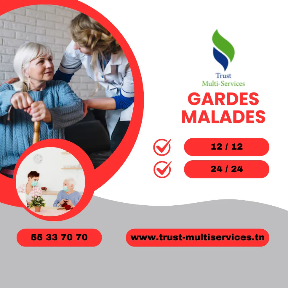 GARDER UNE PERSONNE MALADES A DOMICILE