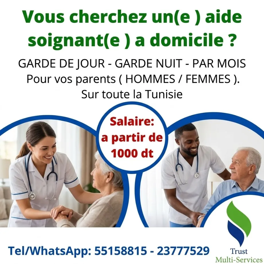 Aide soignante CONTACTEZ 55158815